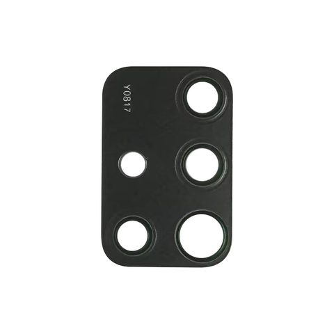 Lente de cámara trasera con adhesivo para Galaxy A51 4G, A515 / 2019 / Glass Only / Black — imagen 1