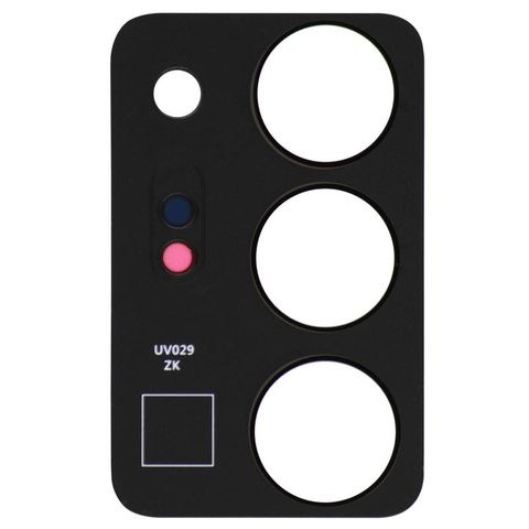 Lente de cámara trasera con adhesivo para Galaxy Note 20 Ultra 5G (N985/N986), Glass Only / Mystic Black (pack de 10) — imagen 2