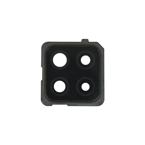 Lente de cámara trasera con anillo bisel para Galaxy A42 5G, A426 / 2020 / Prism Dot Black — imagen 1