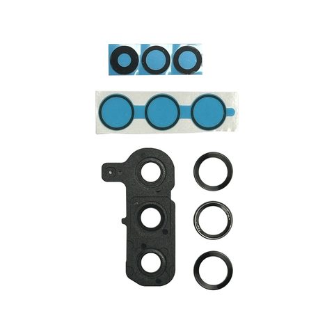 Lente de cámara trasera con anillo bisel para Galaxy S25 Plus 5G (S936), Blue Black — imagen 2