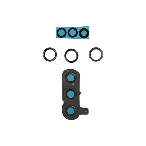 Lente de cámara trasera con anillo bisel para Galaxy S25 Plus 5G (S936), Coral Red — imagen 2