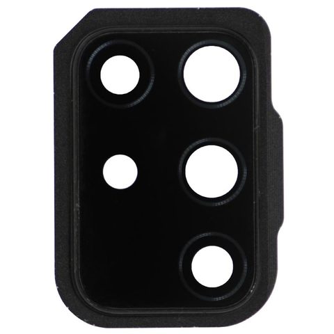 Lente de cámara trasera con anillo bisel de la tapa para Galaxy A71 5G, A716 / 2020 / Black — imagen 1