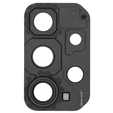 Lente de cámara trasera con anillo bisel de la tapa para Galaxy A72, A725 / 2021 / Awesome Black — imagen 2