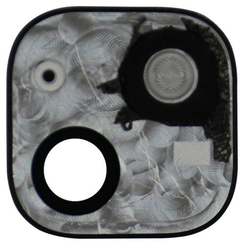 Lente de cámara trasera con anillo bisel de la tapa para Google Pixel 4a, Black — imagen 2