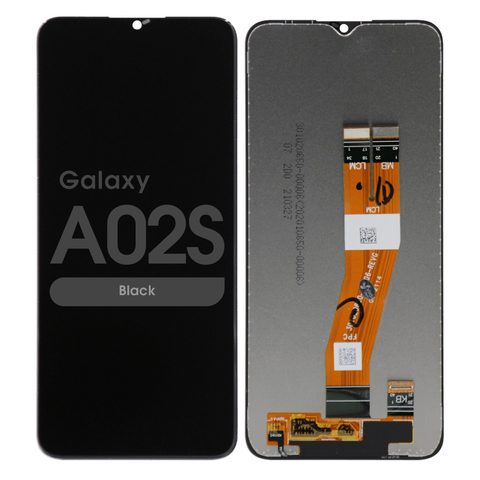 Pantalla LCD con táctil sin marco Reacondicionado para Galaxy A02s, Versión Internacional, A025F / 2020 / Black — imagen 1