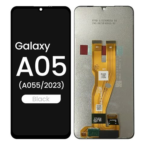 Pantalla LCD con táctil sin marco Reacondicionado para Galaxy A05, A055 / 2023 / Black — imagen 1