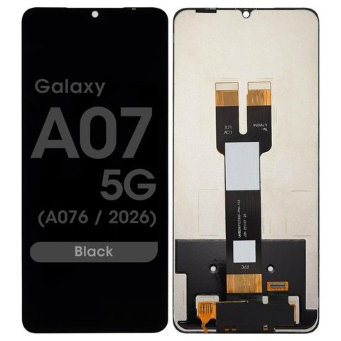 Pantalla LCD con táctil sin marco Reacondicionado para Galaxy A07 5G, A076 / 2026 / Black — imagen 1