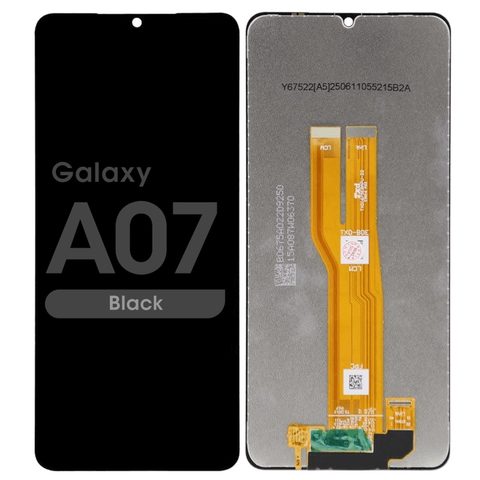 Pantalla LCD con táctil sin marco Reacondicionado para Galaxy A07, A075 / 2025 / Black — imagen 1