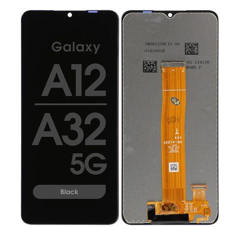Pantalla LCD con táctil sin marco Reacondicionado para Galaxy A12 / A32 5G (A125), A326 / 2021 / Black — imagen 1