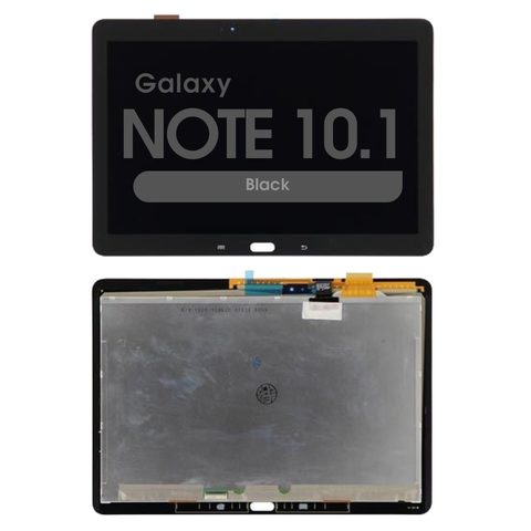 Pantalla LCD con táctil sin marco Reacondicionado para Galaxy Note 10.1 (P600/P605), Black — imagen 1
