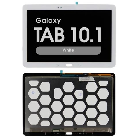 Pantalla LCD con táctil sin marco Reacondicionado para Galaxy Tab 10.1 (T520/T525), White — imagen 1