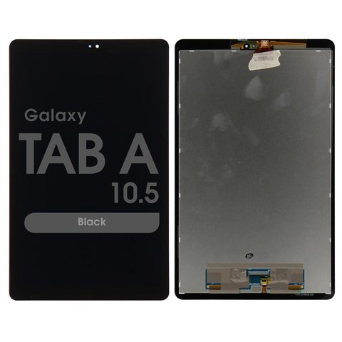 Pantalla LCD con táctil sin marco Reacondicionado para Galaxy Tab A 10.5 (T590/T595/T597), Black — imagen 1