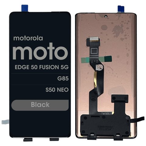 Pantalla LCD con táctil sin marco Reacondicionado para Moto Edge 50 Fusion 5G / G85 / S50 Neo (XT2429), Black — imagen 1