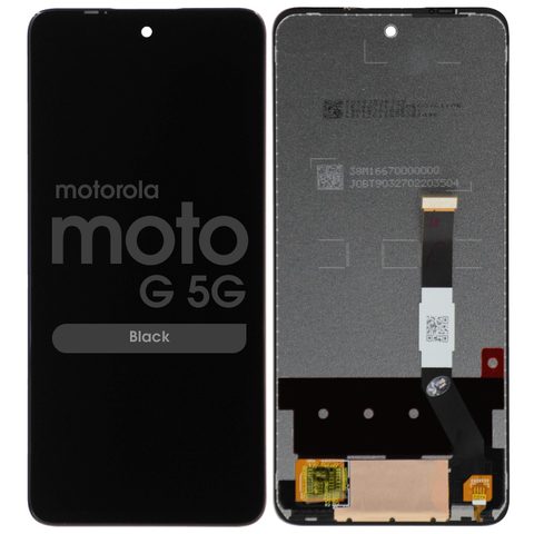 Pantalla LCD con táctil sin marco Reacondicionado para Moto G 5G / Ace 5G (XT2113-3), XT2113-1/2/ 2021 / Black — imagen 1