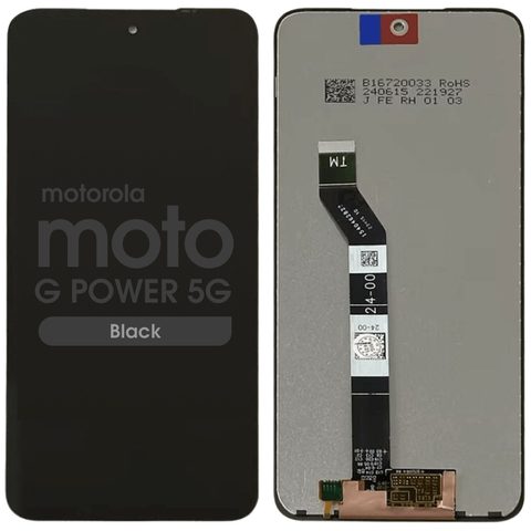 Pantalla LCD con táctil sin marco Reacondicionado para Moto G Power 5G (XT2415), Black — imagen 1