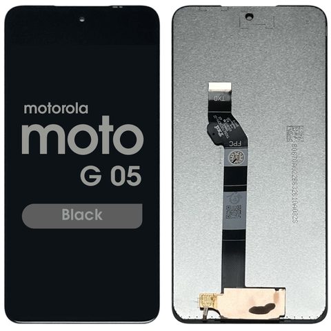 Pantalla LCD con táctil sin marco Reacondicionado para Moto G05 (XT2523), Black — imagen 1