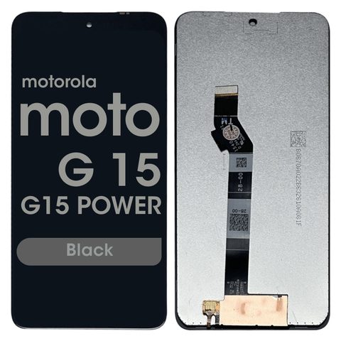Pantalla LCD con táctil sin marco Reacondicionado para Moto G15 / G15 Power (XT2521-3), Black — imagen 1