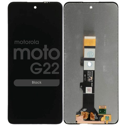 Pantalla LCD con táctil sin marco Reacondicionado para Moto G22 (XT2231), Black — imagen 1