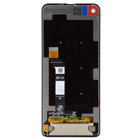 Pantalla LCD con táctil sin marco Reacondicionado para Moto One Vision / One Action, Black — imagen 3