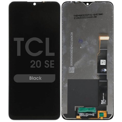 Pantalla LCD con táctil sin marco Reacondicionado para TCL 20 SE, Black — imagen 1