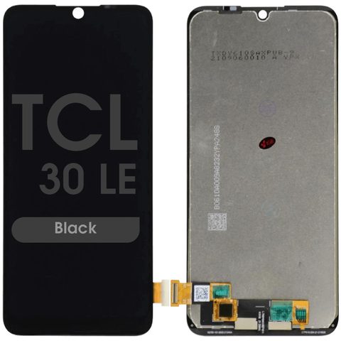 Pantalla LCD con táctil sin marco Reacondicionado para TCL 30 LE, Black