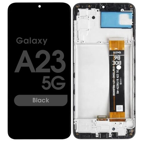 Pantalla LCD con táctil + marco Reacondicionado para Galaxy A23 5G, A236U/B / 2022 / Black — imagen 1