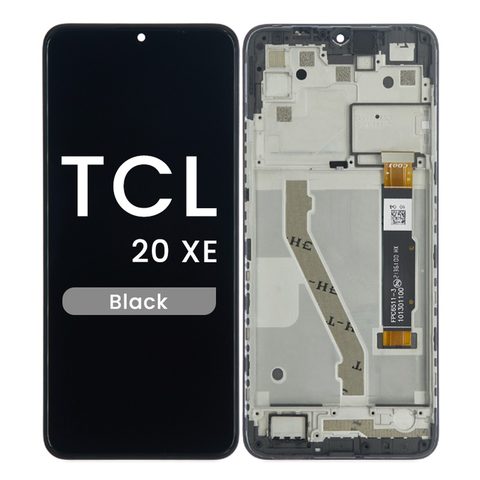 Pantalla LCD con táctil + marco Reacondicionado para TCL 20 XE, Black — imagen 1