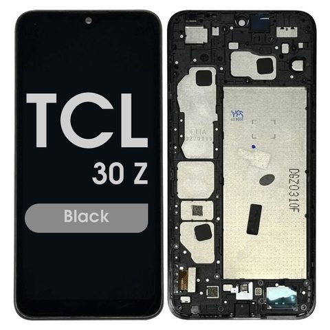 Pantalla LCD con táctil + marco Reacondicionado para TCL 30 Z, Black — imagen 1