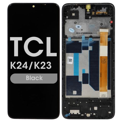 Pantalla LCD con táctil + marco Reacondicionado para TCL K24 / K23, Black — imagen 1
