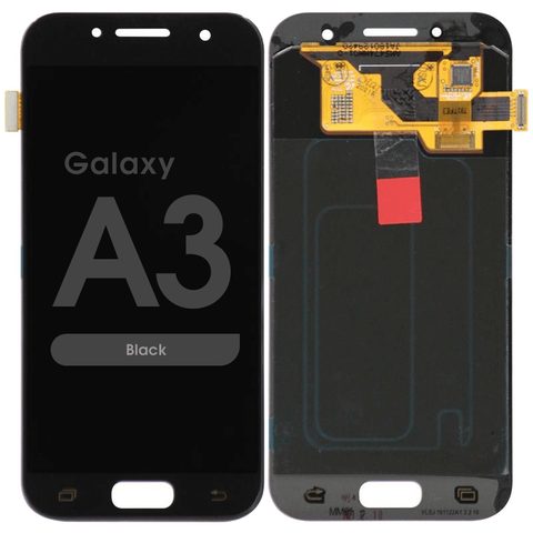 Pantalla OLED con táctil sin marco Reacondicionado para Galaxy A3, A320 / 2017 / Black — imagen 1