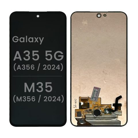 Pantalla OLED con táctil sin marco Reacondicionado para Galaxy A35 5G / M35, A356 / 2024 / M356 / 2024 / Black — imagen 1