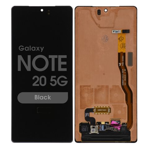 Pantalla OLED con táctil sin marco Reacondicionado para Galaxy Note 20 5G (N980), Black — imagen 1