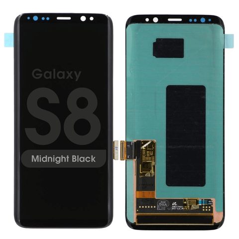 Pantalla OLED con táctil sin marco Reacondicionado para Galaxy S8 (G950), Midnight Black — imagen 1