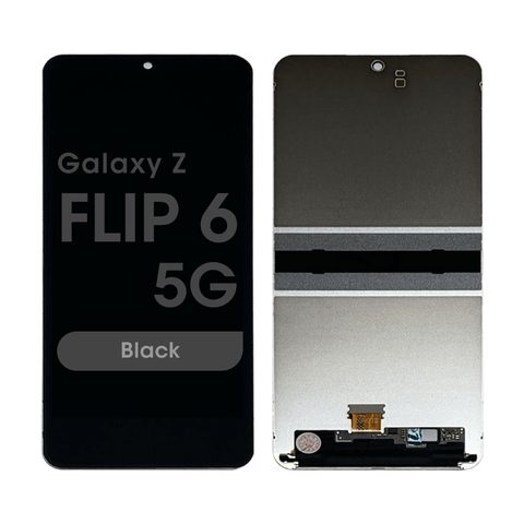 Pantalla OLED con táctil sin marco Reacondicionado para Galaxy Z Flip 6 5G (F741), Versión US / Internacional, Black — imagen 1