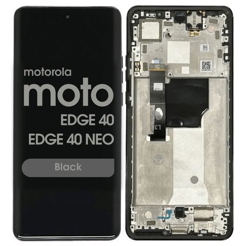 Pantalla OLED con táctil Reacondicionado para Moto Edge 40 Neo (XT2307-1), Black — imagen 1