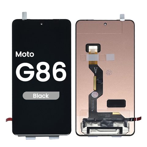 Pantalla OLED con táctil sin marco Reacondicionado para Moto G86 (XT2527), Black — imagen 1