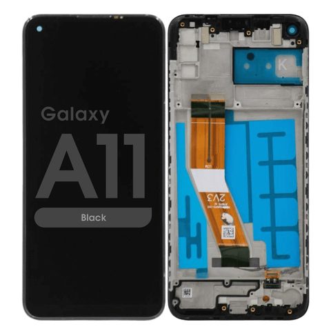 Pantalla OLED con táctil + marco Reacondicionado para Galaxy A11 (A115U/A115A), Versión US, 161.5 mm / Black — imagen 1