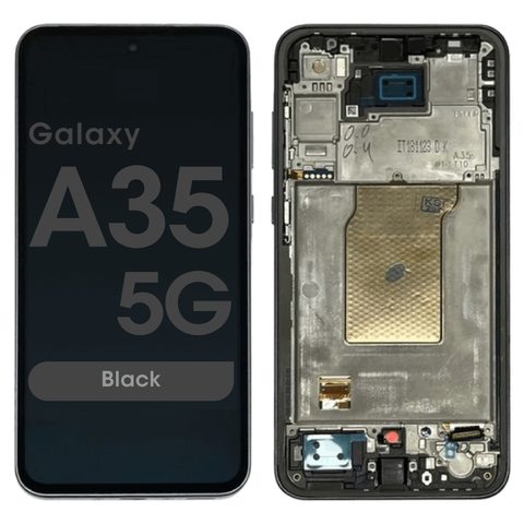 Pantalla OLED con táctil + marco Reacondicionado para Galaxy A35 5G, A356 / 2024 / Black — imagen 1
