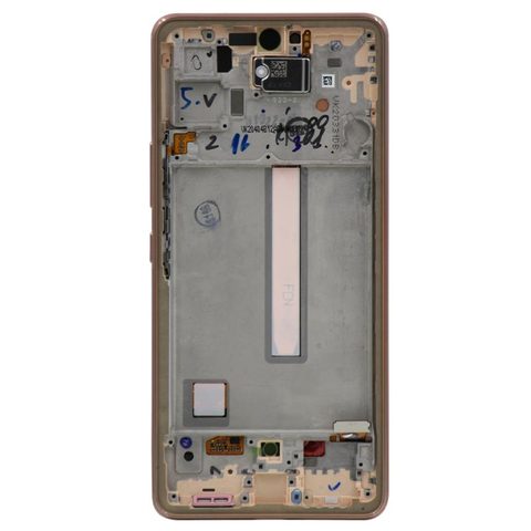 Pantalla OLED con táctil + marco Reacondicionado para Galaxy A53 5G, A536 / 2022 / Peach — imagen 3
