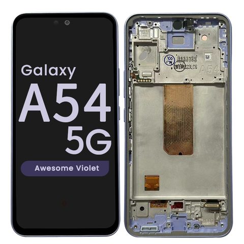 Pantalla OLED con táctil + marco Reacondicionado para Galaxy A54 5G, A546 / 2023 / Awesome Violet — imagen 1