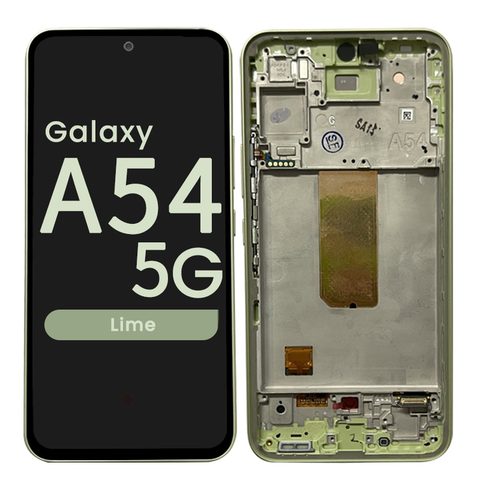 Pantalla OLED con táctil + marco Reacondicionado para Galaxy A54 5G, A546 / 2023 / Lime — imagen 1