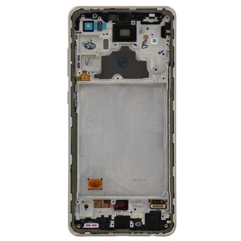 Pantalla OLED con táctil + marco Reacondicionado para Galaxy A72, A725 / 2021 / Awesome White — imagen 3