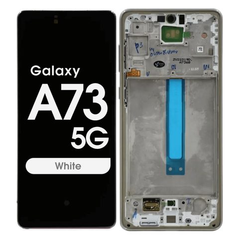 Pantalla OLED con táctil + marco Reacondicionado para Galaxy A73 5G, A736 / 2022 / White — imagen 1