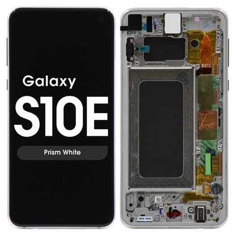 Pantalla OLED con táctil + marco Reacondicionado para Galaxy S10e (G970), Prism White