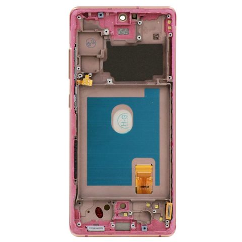 Pantalla OLED con táctil + marco Reacondicionado para Galaxy S20 FE 5G (G780/G781), Cloud Orange — imagen 3
