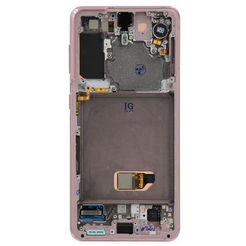Pantalla OLED con táctil + marco Reacondicionado para Galaxy S21 (G991), Must Transfer Antenna for Verizon / Phantom Pink — imagen 3