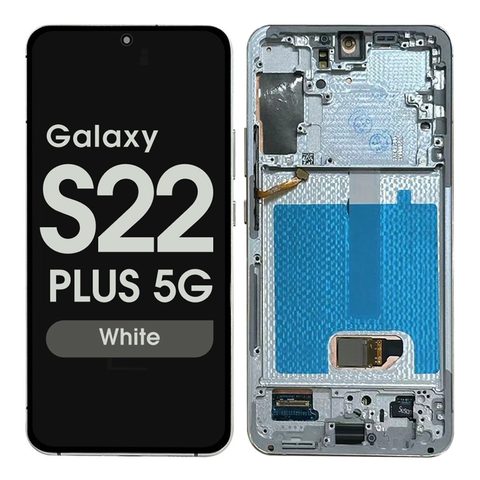 Pantalla OLED con táctil + marco Reacondicionado para Galaxy S22 Plus 5G (S906), Versión US, Phantom Black — imagen 3