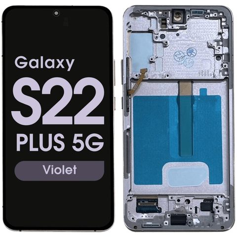 Pantalla OLED con táctil + marco Reacondicionado para Galaxy S22 Plus 5G (S906), Versión US, Violet — imagen 1