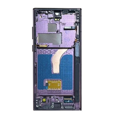 Pantalla OLED con táctil + marco Reacondicionado para Galaxy S22 Ultra 5G (S908U), Versión US, Burgundy — imagen 3