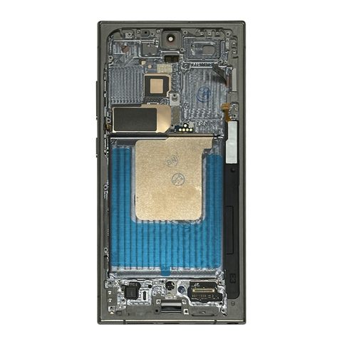 Pantalla OLED con táctil + marco Reacondicionado para Galaxy S24 Ultra (S928), Versión US / Internacional, Titanium Yellow — imagen 3
